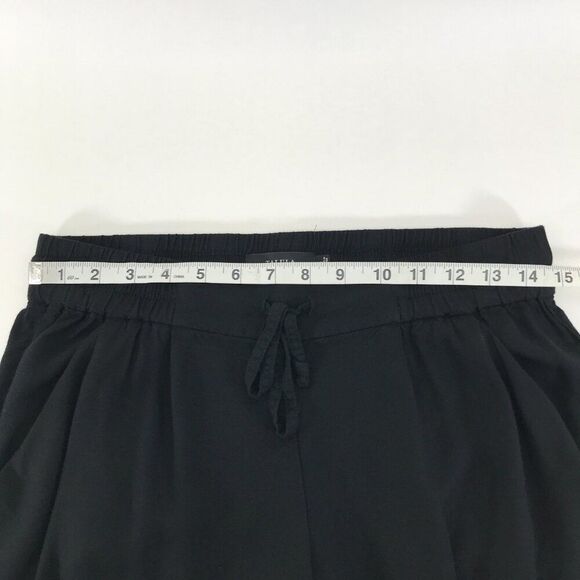 Aritzia Talula Jogger Pant Women's Small Black Ankle Rayon Lightweight Casual - Picture 10 of 12